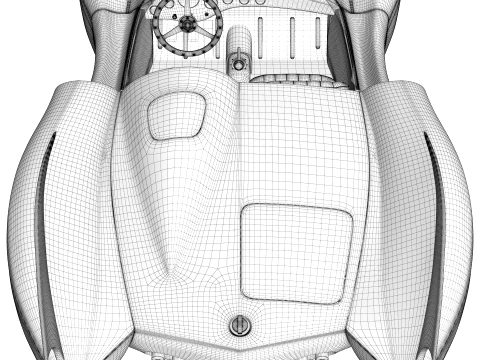Speed Racer MACH 5 3D Model