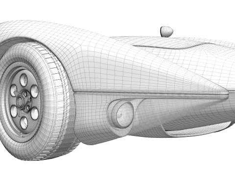 Speed Racer MACH 5 3D Model