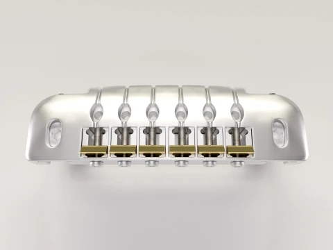 Wrap Around Electric Guitar 3D Model