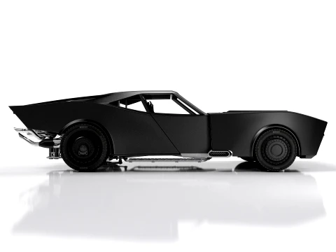 Batmobile The Batman 2022 3D Model