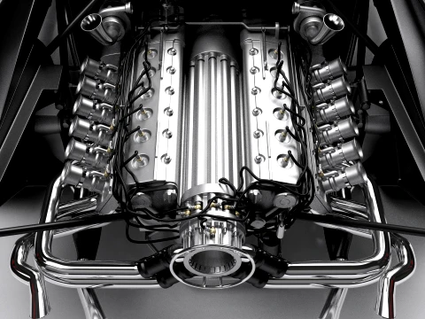 Batmobile The Batman 2022 3D Model
