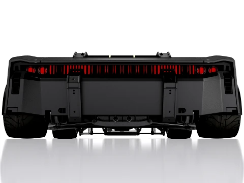 Batmobile The Batman 2022 3D Model