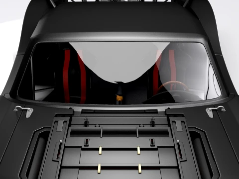 Batmobile The Batman 2022 3D Model