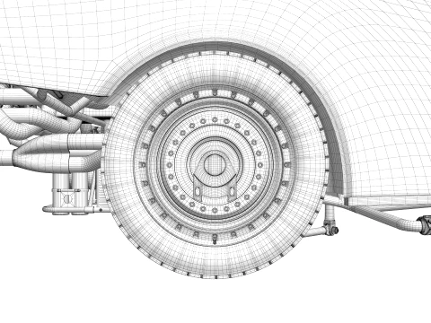 Batmobile The Batman 2022 3D Model