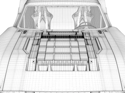 Batmobile The Batman 2022 3D Model