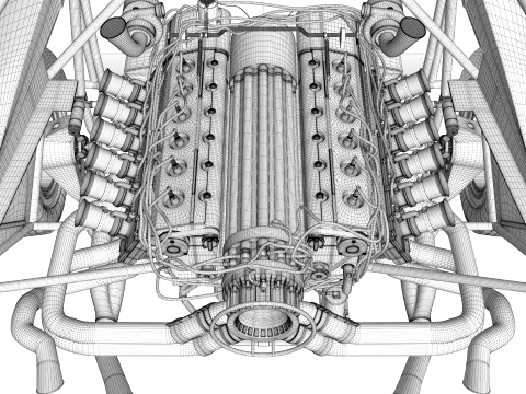Batmobile The Batman 2022 3D Model