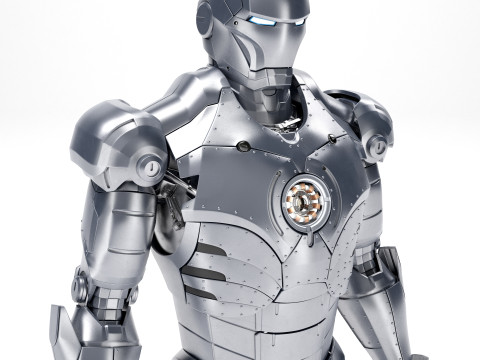 Armadura de Iron Man Mark II Modelo 3D