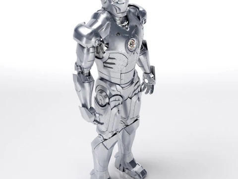 Iron Man Armor Mark II 3D Model