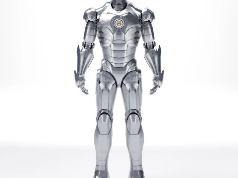 Iron Man Armor Mark II 3D Model