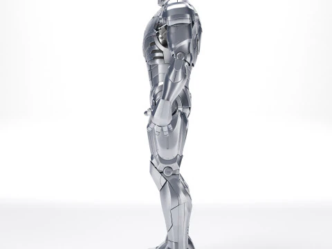 Iron Man Armor Mark II 3D Model