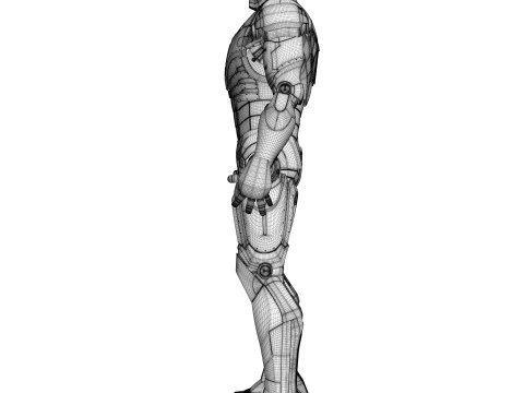 Iron Man Armor Mark II 3D Model