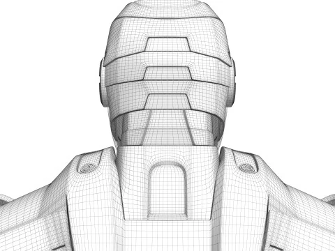 Iron Man Armor Mark II 3D Model
