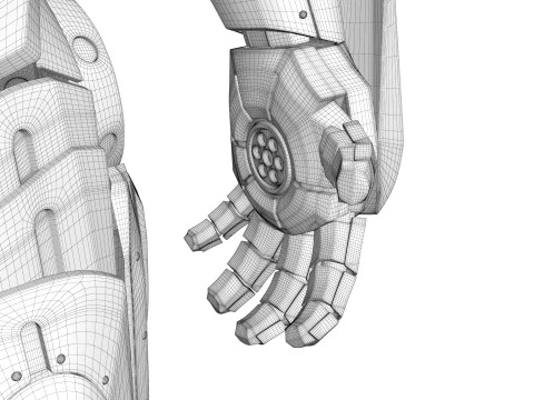 Iron Man Armor Mark II 3D Model