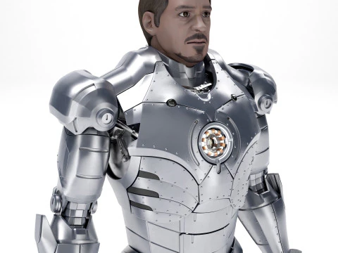 Iron Man Armor Mark II 3D Model