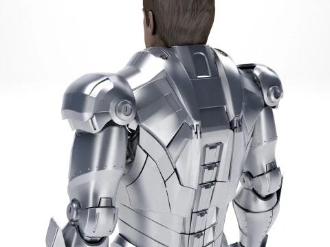 Iron Man Armor Mark II 3D Model