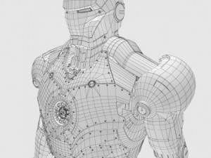 ironman mark ii 3D Модель
