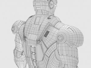 ironman mark ii 3D Модель