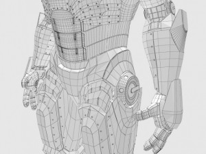 ironman mark ii 3D Модель