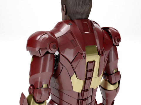 Armadura do Homem de Ferro Mark III Modelo 3D