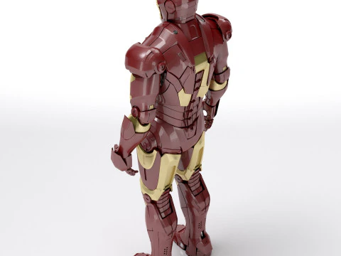 Iron Man Armor Mark III 3D Model