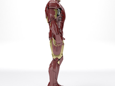 Armadura do Homem de Ferro Mark III Modelo 3D