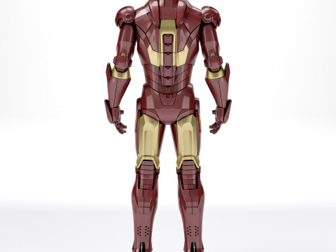 Armadura do Homem de Ferro Mark III Modelo 3D