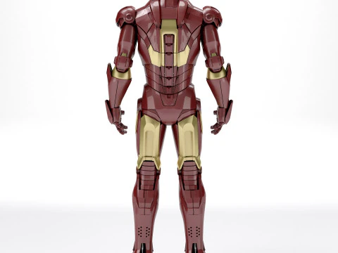 Iron Man Armor Mark III 3D Model