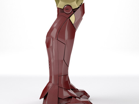 Armadura do Homem de Ferro Mark III Modelo 3D