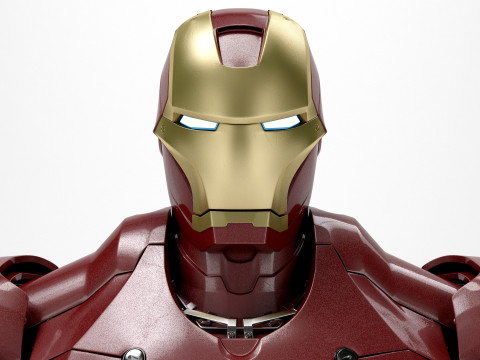 Armadura do Homem de Ferro Mark III Modelo 3D