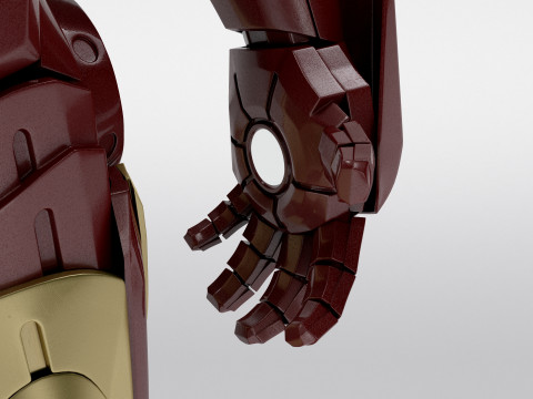 Armadura do Homem de Ferro Mark III Modelo 3D