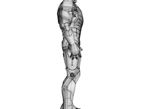Armadura do Homem de Ferro Mark III Modelo 3D