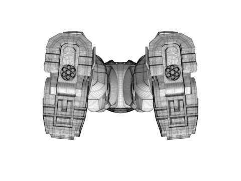 Armadura do Homem de Ferro Mark III Modelo 3D