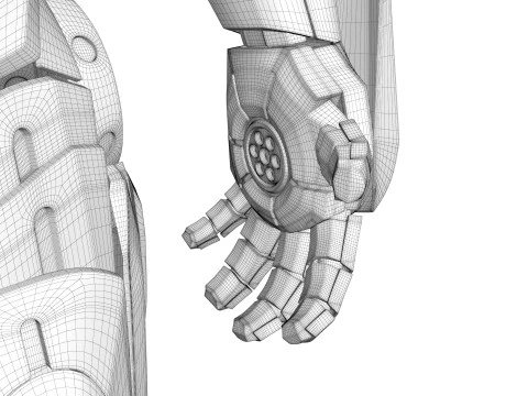 Iron Man Armor Mark III 3D Model