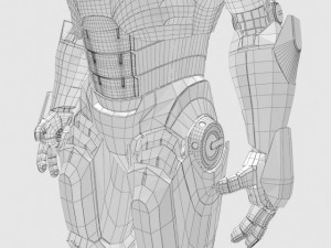 ironman mark iii 3D 모델