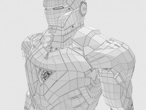 ironman mark vi 3Dモデル