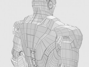 ironman mark vi 3Dモデル