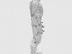 ironman mark vi 3Dモデル
