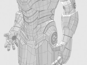 ironman mark vi 3Dモデル