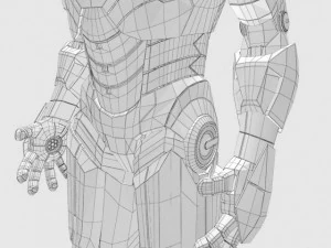 ironman mark vi 3D Model
