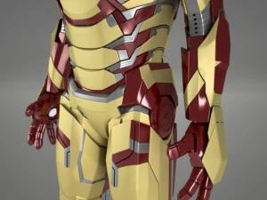 ironman mark viii 3D Model