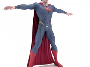 &Ccedil;elik S&uuml;permen Adamı 3D Model