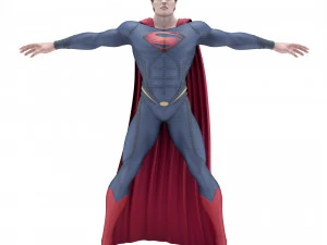 Man Of Steel Superman 3D Model