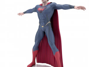 Man Of Steel Superman 3D Model