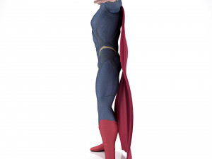 Man Of Steel Superman 3D Модель
