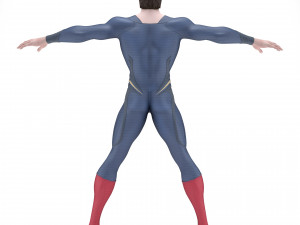 Man Of Steel Superman 3D Модель