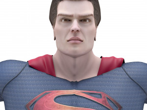Man Of Steel Superman 3D Модель