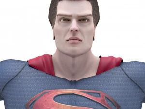 Man Of Steel Superman 3D Model