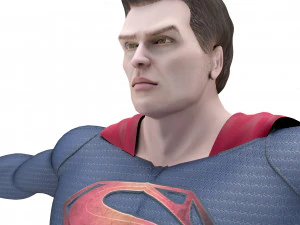 Man Of Steel Superman 3D Model