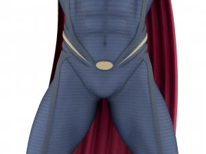 Man Of Steel Superman 3D Model