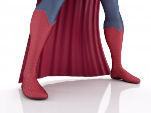Man Of Steel Superman 3D Model